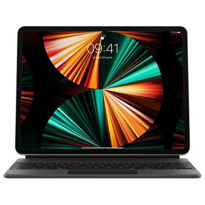Apple MJQK3TA Magic Keyboard per iPad Pro 12.9'' Italiano Trackpad Tasti Retroilluminati colore Nero