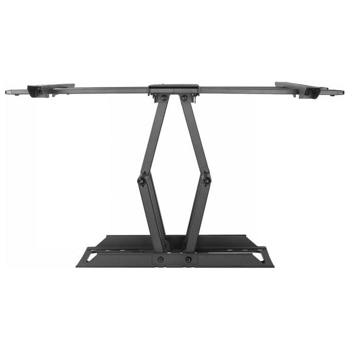 V7 WM1FM80 Supporto TV a Parete Full Motion 43'' 80'' VESA 600x400 mm carico 60 Kg colore Nero