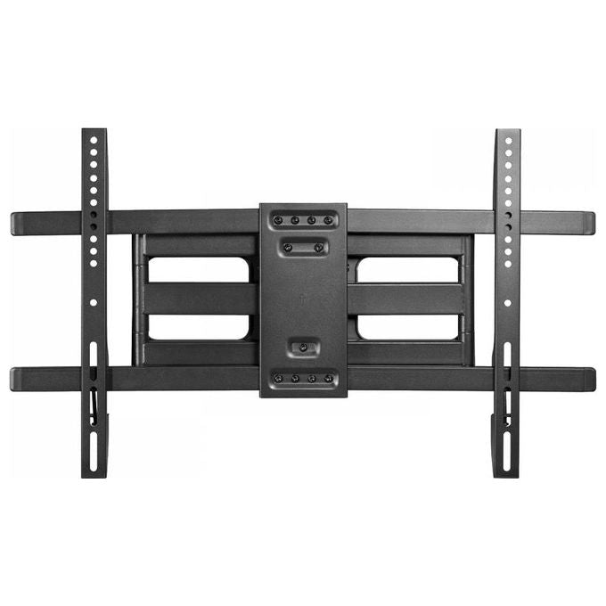 V7 WM1FM80 Supporto TV a Parete Full Motion 43'' 80'' VESA 600x400 mm carico 60 Kg colore Nero