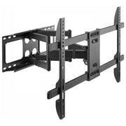 V7 WM1FM80 Supporto TV a Parete Full Motion 43'' 80'' VESA 600x400 mm carico 60 Kg colore Nero