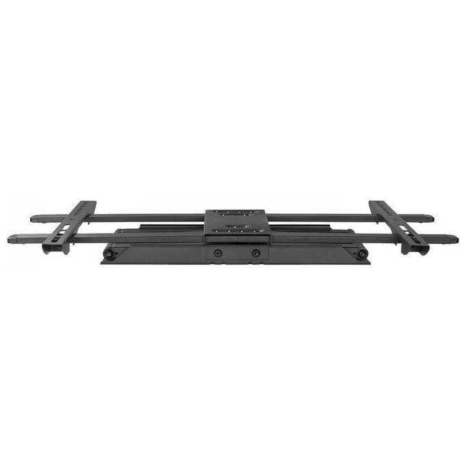 V7 WM1FM80 Supporto TV a Parete Full Motion 43'' 80'' VESA 600x400 mm carico 60 Kg colore Nero