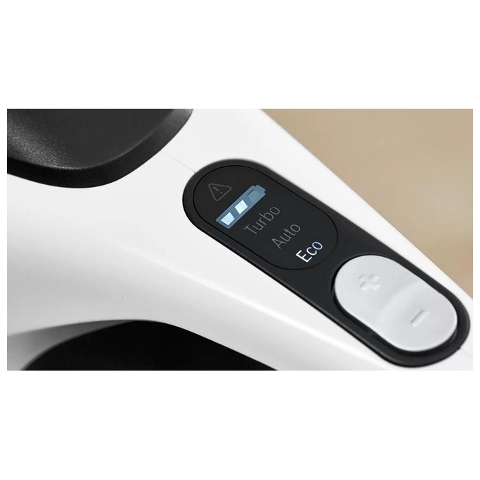 Bosch BSS825ALL Serie 8 Aspirapolvere senza fili con motore TurboSpin batteria 18 V 5 Ah fino a 45 min autonomia colore Nero Bianco