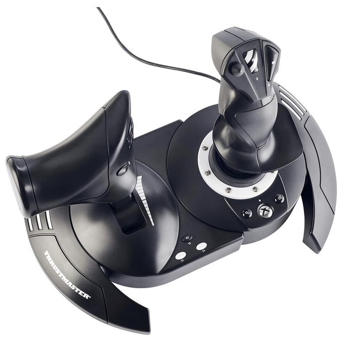 Thrustmaster 4460211 T.Flight Full Kit X Joystick Manetta e Timone a Pedali per Xbox Series X S Xbox One e PC colore Nero
