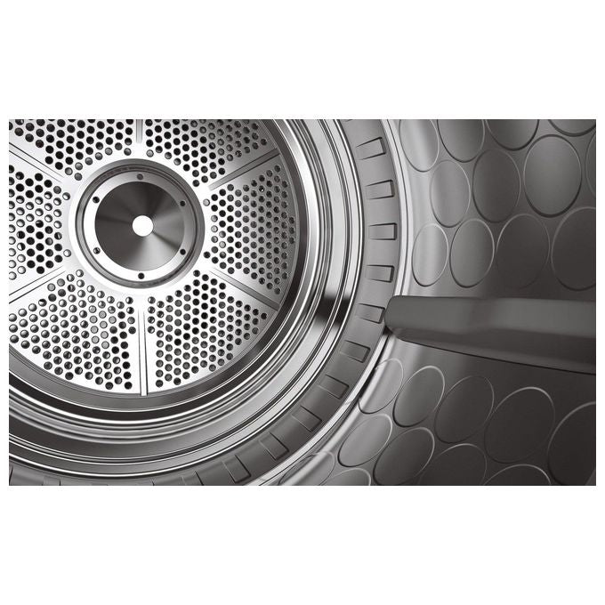 Asko T408HD.T.P Logic Asciugatrice Pompa di Calore 8 Kg Classe C 14 Programmi 64 dB (85x59,5x65,4 cm) colore Grigio Metallizzato