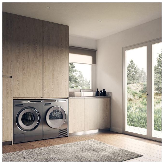 Asko T408HD.T.P Logic Asciugatrice Pompa di Calore 8 Kg Classe C 14 Programmi 64 dB (85x59,5x65,4 cm) colore Grigio Metallizzato