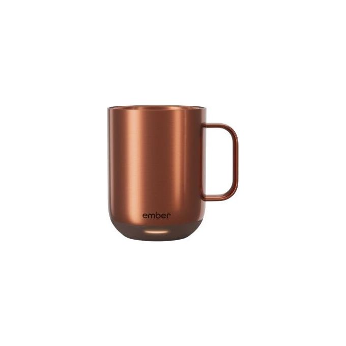 Ember CM191005EU Ember Mug 2 Tazza Intelligente con Controllo App Temperatura Regolabile da 50°C a 62.5°C Batteria Ricaricabile fino a 1.5 Ore colore Rame
