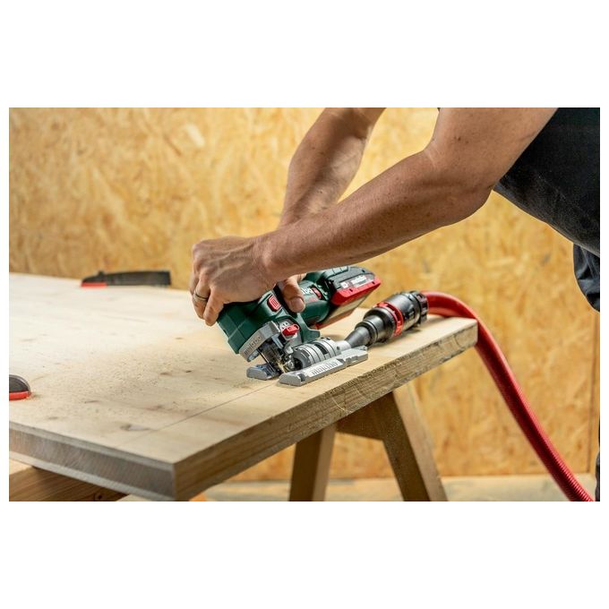 Metabo 601502840 STA 18 LTX 150 BL Seghetto alternativo a batteria 18 V motore brushless profondita' taglio 150 mm cambio lama senza attrezzi colore Nero
