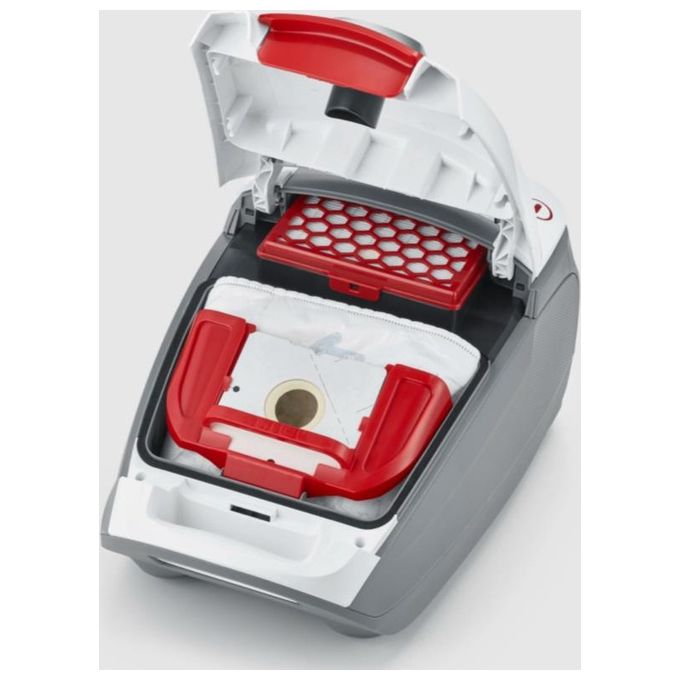 Severin BC7047 Aspirapolvere con Sacco 4 L 850 W 74 dB Filtro HEPA 13 colore Bianco