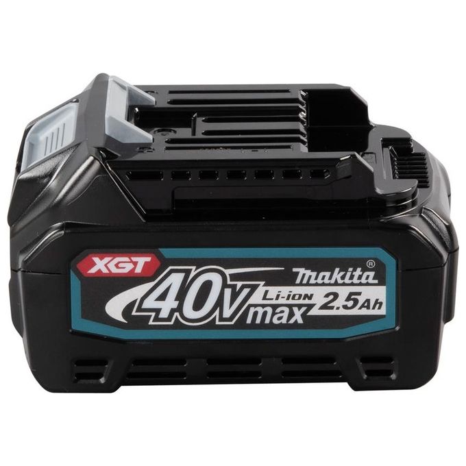 Makita 191B36-3 XGT Batteria 40 V max 2,5 Ah 90 Wh Comunicazione Digitale Ricarica 28 min colore Nero
