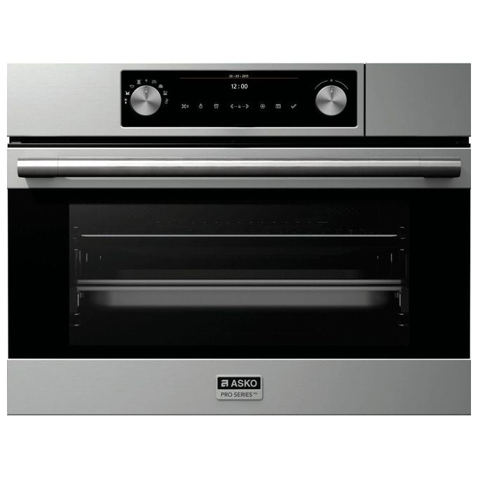 ASKO OCS 8483 S Serie Craft Forno Elettrico a Vapore da Incasso Capacita' 50 Litri Classe energetica A+ 17 Programmi 45 cm Acciaio Inox