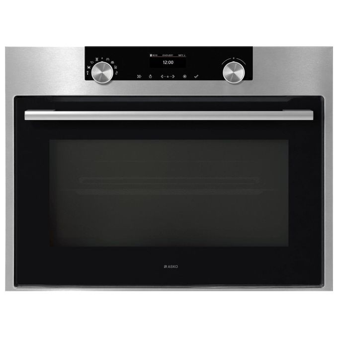 Asko 729867 OM8464S Forno a microonde da incasso Solo microonde 50 L 1000 W Partenza differita Display TFT colore Nero Acciaio inox (59.5x54.6x45.5 cm)