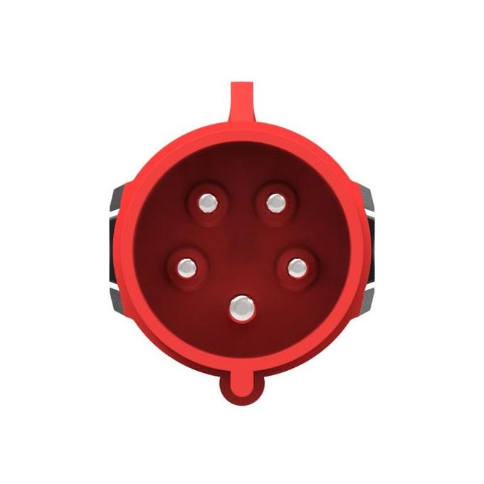 NRGkick 20001001 Adattatore di Alimentazione CEE 32A 5 Poli 3 Fasi 22 kW 400 V IP67 colore Rosso