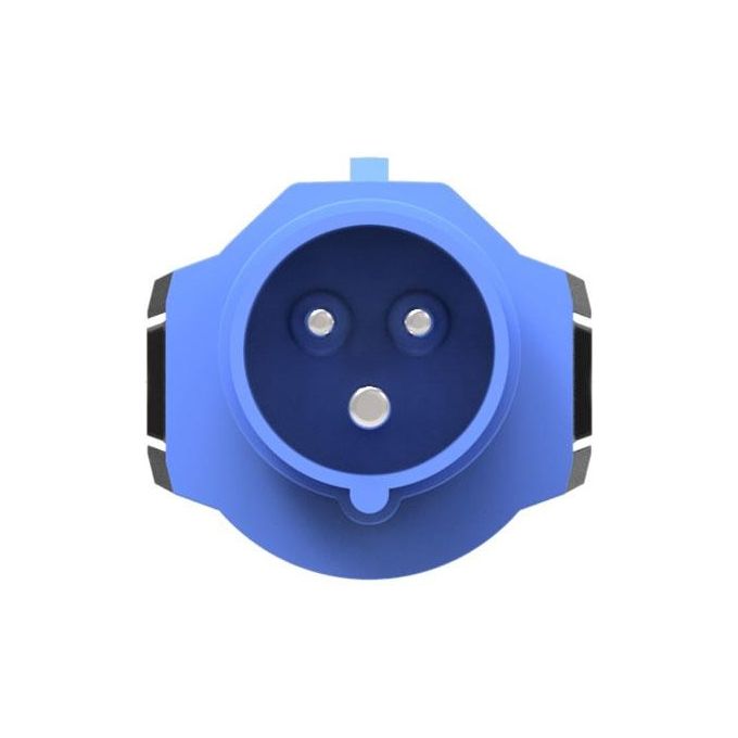 NRGkick 20001004 Attacco Spina Adattatore CEE 16A 3 Poli Monofase 3,7 kW per Ricarica Veicoli Elettrici colore Blu