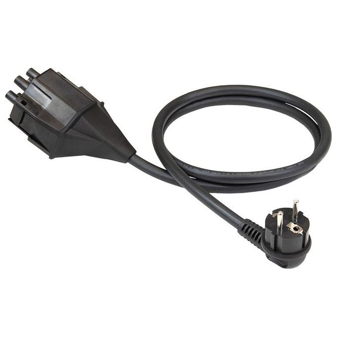 NRGkick 20001053 Kit Punta Presa Standard EU Adattatore Ricarica Veicoli Elettrici con Monitoraggio Temperatura e LED Nero Blu Rosso