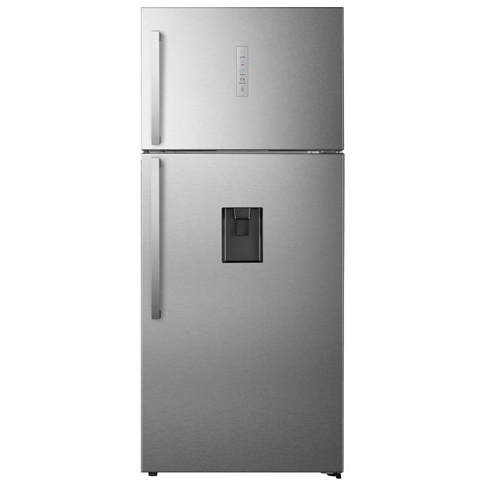 Hisense RT728N4WCE Frigorifero Doppia Porta 553 L 185 cm Classe E 39 dB Total No Frost Dispenser Acqua Twist Ice Maker colore Inox