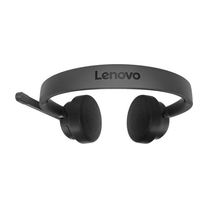 Lenovo 4XD1Q30302 Cuffie Wireless Stereo Circumaurali Bluetooth 5.3 Microfono Noise Cancelling 60h autonomia colore Nero