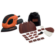 Black+Decker Levigatrice Mouse Multifunzionale con Accessori