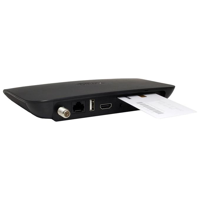 Xoro HRS 8830 Decoder Satellitare Full HD Tivu'sat Smart Card Merlin Inclusa DVB-S2 HEVC Telecomando 2in1 colore Nero