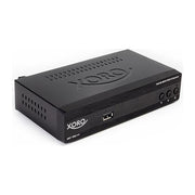 Xoro HRT 7622NP Decoder Digitale Terrestre DVB-T2 Full HD 1080p HEVC Ethernet HDMI USB colore Nero