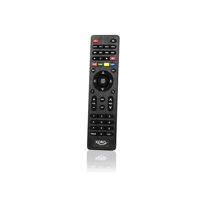 Xoro HRT 7622NP Decoder Digitale Terrestre DVB-T2 Full HD 1080p HEVC Ethernet HDMI USB colore Nero