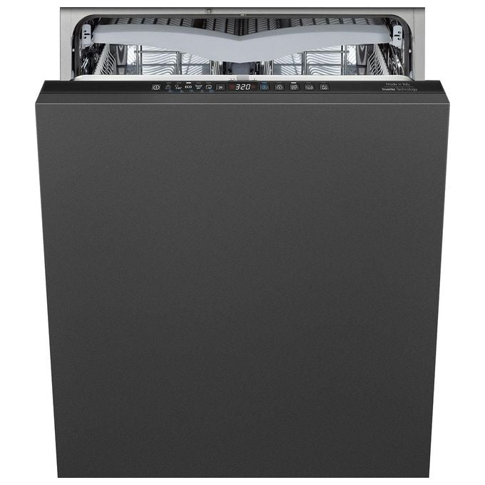 Smeg ST382C Lavastoviglie Incasso Scomparsa Totale 13 coperti Classe C 10+1 Programmi 48 dB Motore Inverter (82x60x55 cm) colore Nero