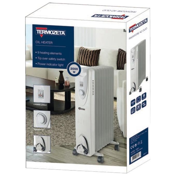 Termozeta Radiatore Olio 9 Elementi