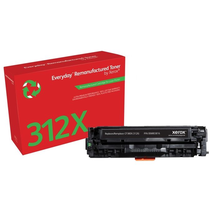 Xerox CF380X Everyday Toner Compatibile Alta Capacita' 4400 pagine per HP Color LaserJet Pro MFP M476 colore Nero