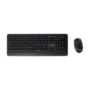 Yashi MY537 KIT_ Professionale Tastiera e Mouse Wireless Nero