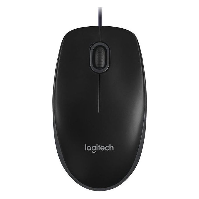 Logitech MK120 KIT_ Tastiera e Mouse, Layout Tedesco Qwertz, Nero