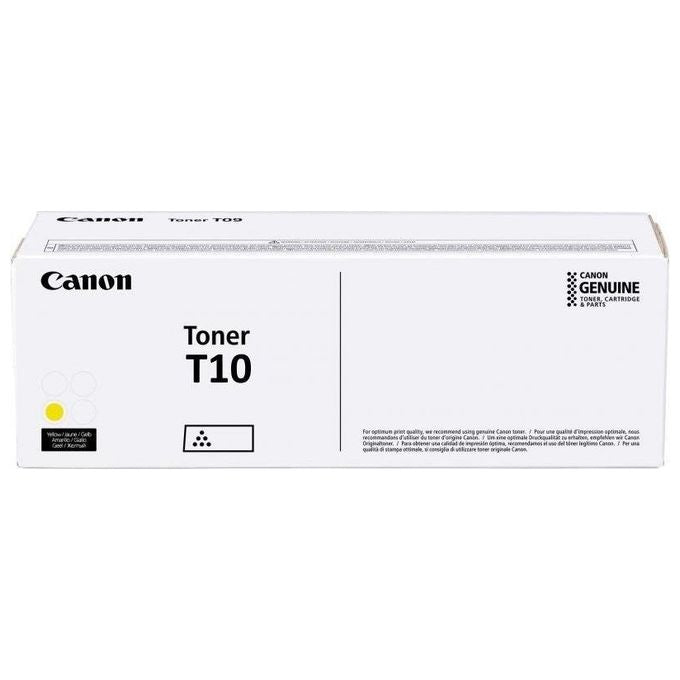 Canon T10 4563C001 Cartuccia Toner Originale 10000 Pagine colore Giallo