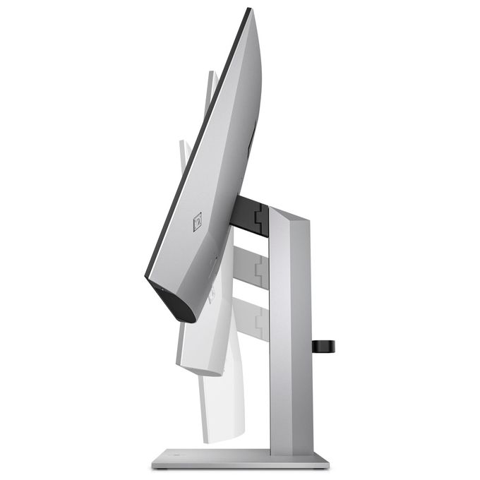 HP 4Q8N9AA Z24m G3 Monitor PC 23.8'' QHD IPS 2560x1440 Webcam 5MP USB-C 100W Hub USB colore Argento