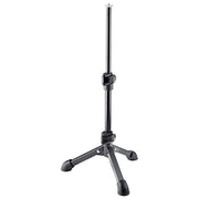 König and Meyer 23150-100-55 Supporto per Microfono da Tavolo Telescopico con Base a Treppiede Gambe Pieghevoli Attacco 1-4'' colore Nero
