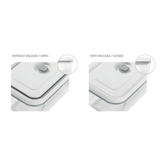 Zwilling FreshSave Set Per Sottovuoto 7 Pezzi Vetro