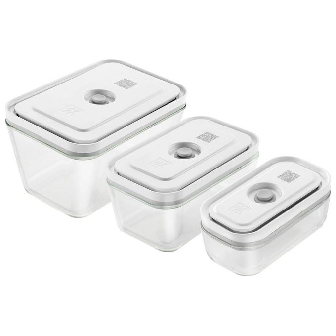 Zwilling FreshSave Set Contenitori Sottovuoto 3 Pezzi