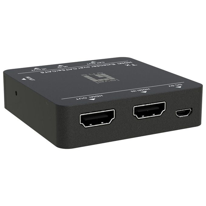LEVELONE B099796NTK HVE-9006 Extender HDMI su IP Risoluzione 1080p Distanza fino a 50 metri Cablato colore Nero