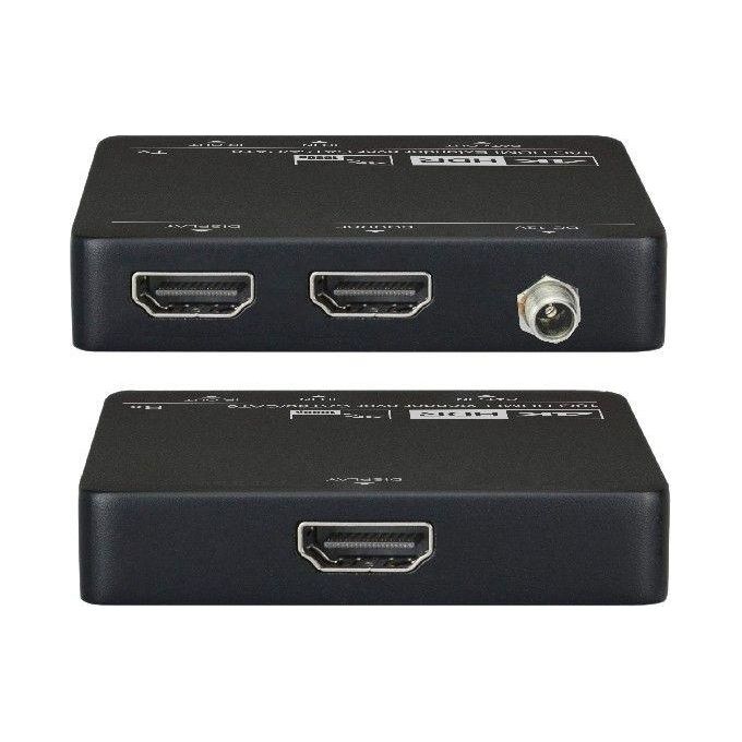 LEVELONE B099796NTK HVE-9006 Extender HDMI su IP Risoluzione 1080p Distanza fino a 50 metri Cablato colore Nero
