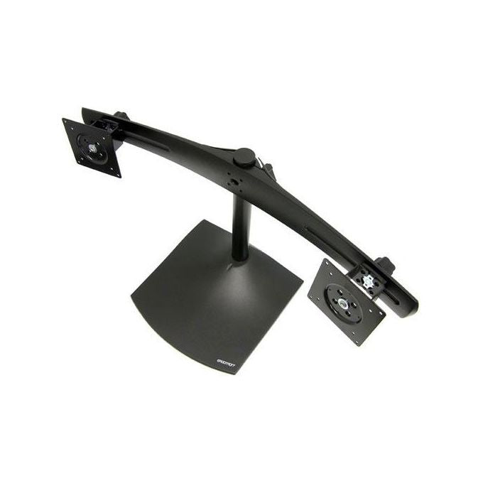 Ergotron DS100 Supporto per Due Monitor in Orizzontale per Lcd Inferiori a 24'' Nero
