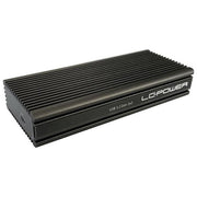 LC-Power LC-M2-C-NVME-2X2 Box Esterno SSD M.2 NVMe USB 3.2 Gen 2x2 fino a 20 Gbit-s in Alluminio colore Nero