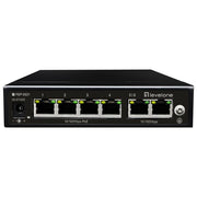 LevelOne FEP-0631 Switch di rete Fast Ethernet 6 porte 4 PoE 60 W alimentazione inclusa colore Nero