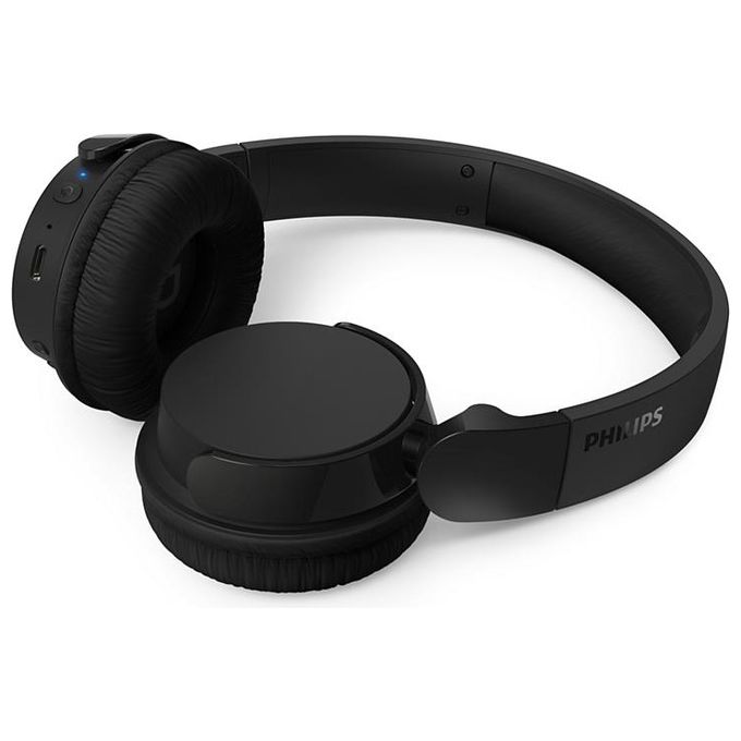 Philips TAH4209BK-00 Serie 4000 Cuffie a Padiglione Wireless Bluetooth 5.3 55h autonomia ricarica rapida USB-C colore Nero