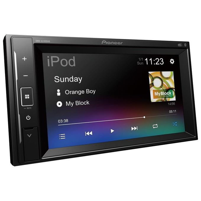 Pioneer DMH-A240DAB Autoradio 2 DIN Touch Screen 6.2'' DAB DAB+ Bluetooth 200W USB Spotify colore Nero