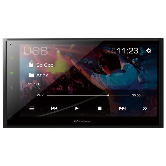Pioneer DMH-A340DAB Autoradio Multimediale 2 DIN Touchscreen 6.8'' DAB+ Bluetooth 4x50W USB colore Nero