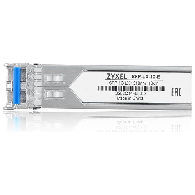 ZYXEL SFP-LX-10-E-ZZBD01F Modulo Ricetrasmettitore di Rete in Fibra Ottica SFP 1000 Mbit-s 1310 nm 20 km LC Singolo Modo colore Acciaio