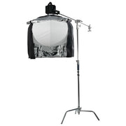 Nanlite LT-80 Lantern 80 Easy-Up Softbox a lanterna per Forza 200 300 500 attacco Bowens diametro 80 cm colore Nero Bianco