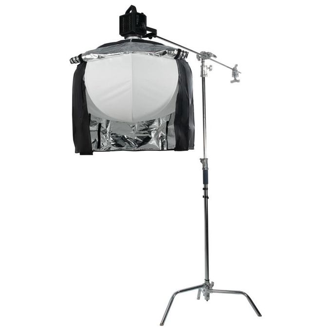 Nanlite LT-80 Lantern 80 Easy-Up Softbox a lanterna per Forza 200 300 500 attacco Bowens diametro 80 cm colore Nero Bianco