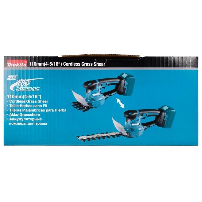 Makita DUM111SYX Cesoie per Erba e Siepi a Batteria 18 V 27 W Lame 200 mm Batteria 1,5 Ah Inclusa colore Nero Blu