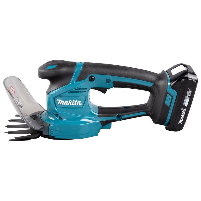 Makita DUM111SYX Cesoie per Erba e Siepi a Batteria 18 V 27 W Lame 200 mm Batteria 1,5 Ah Inclusa colore Nero Blu