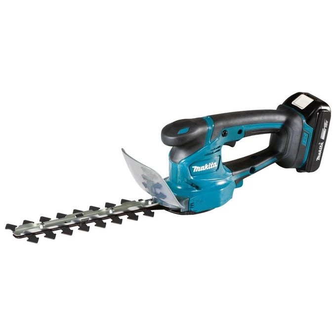 Makita DUM111SYX Cesoie per Erba e Siepi a Batteria 18 V 27 W Lame 200 mm Batteria 1,5 Ah Inclusa colore Nero Blu