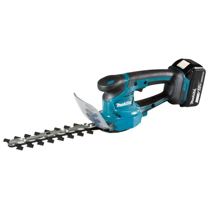 Makita DUM111SYX Cesoie per Erba e Siepi a Batteria 18 V 27 W Lame 200 mm Batteria 1,5 Ah Inclusa colore Nero Blu