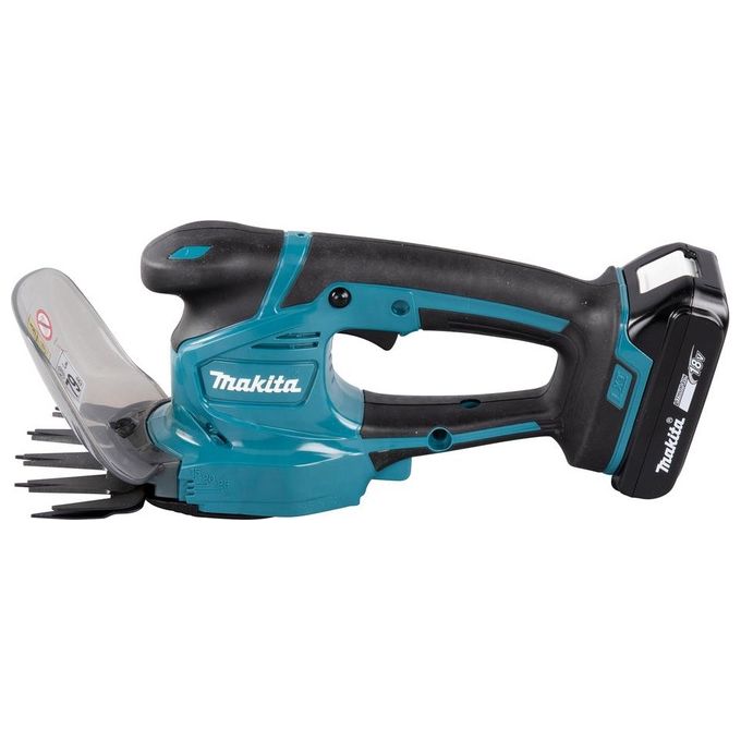 Makita DUM111SYX Cesoie per Erba e Siepi a Batteria 18 V 27 W Lame 200 mm Batteria 1,5 Ah Inclusa colore Nero Blu